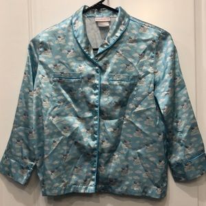 American Girl pj TOP ONLY small